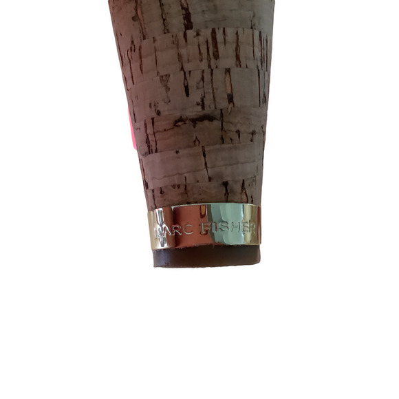 Stylish Pink Wedge Sandals - Picture 6 of 11